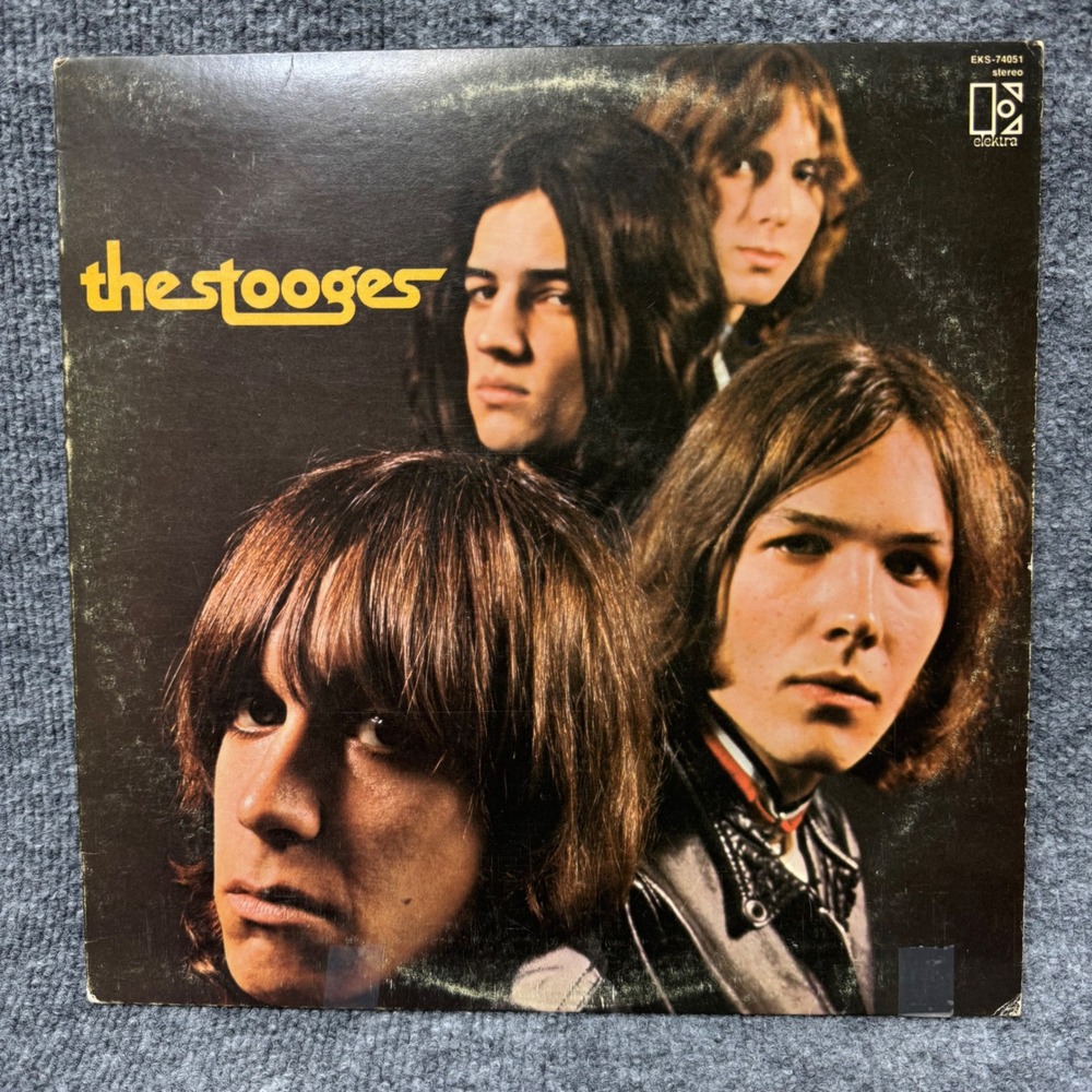 The Stooges: Self Titled (Vinyl LP 1969 Elektra EKS-74051) Stereo Iggy Pop Debut